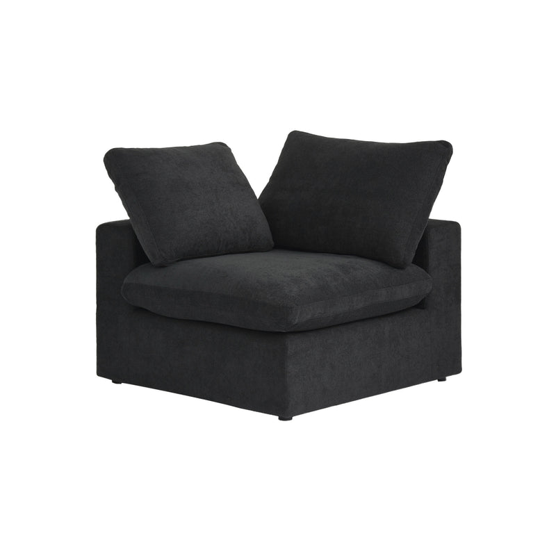 Sky Cloud Sectional Sofa | Replaceable Cover 40-Inch Linen Single Sofa 1-Seaters