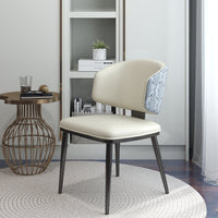 Minimalist Luxury Home Dining Lounge Chair Set of 2