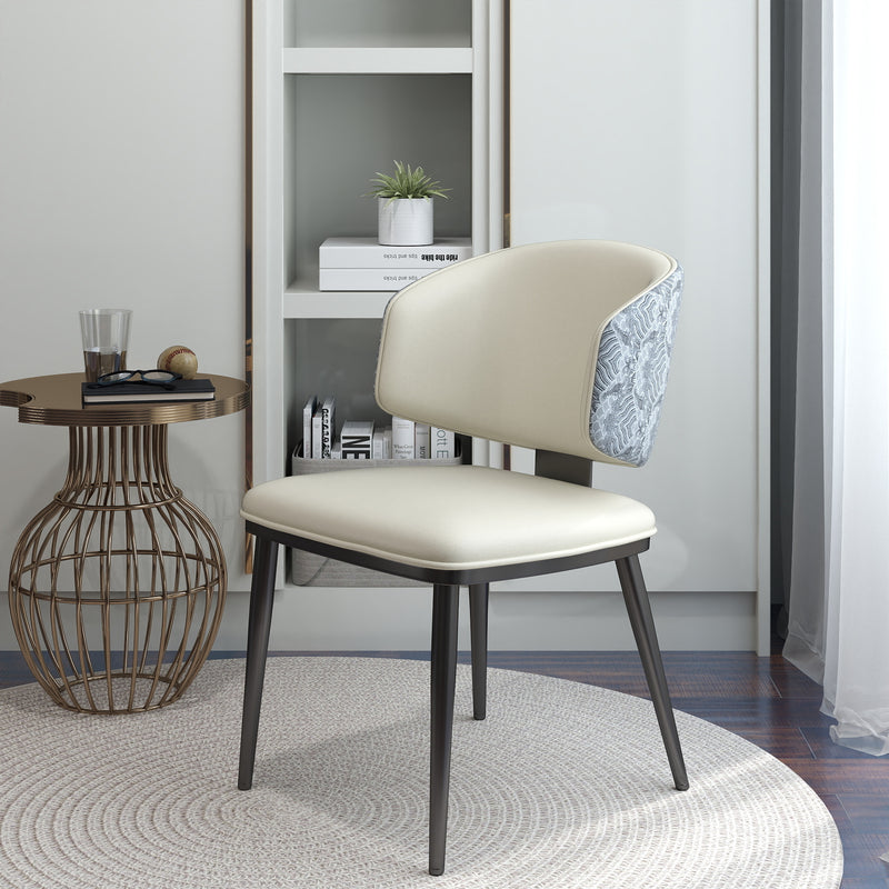Minimalist Luxury Home Dining Lounge Chair Set of 2
