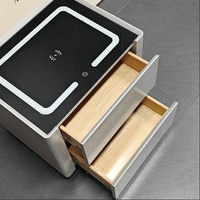 【LAS VEGAS MARKET EXHIBIT】Smart 2-Drawer Nightstand with Wireless Charging Top