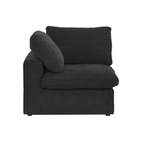 Sky Cloud Sectional Sofa | Replaceable Cover 40-Inch Linen Single Sofa 1-Seaters