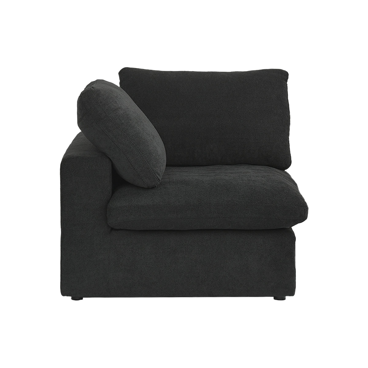 Sky Cloud Sectional Sofa | Replaceable Cover 40-Inch Linen Single Sofa 1-Seaters
