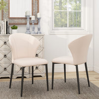 Italian Minimalist Luxury Dining Chairs Set of 2
