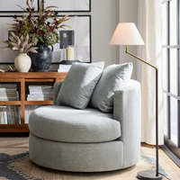 Adjustable Arm Floor Lamp with Empire Shade – Modern Standing Lamp for Living Room & Bedroom