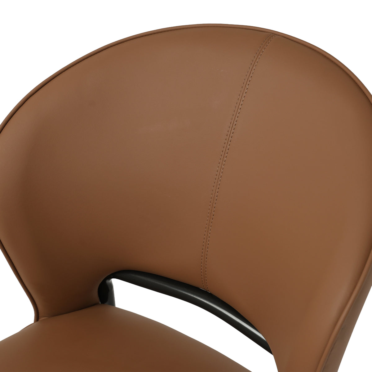 Modern Italian Style PU Leather Dining Chair Set of 2
