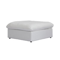 Sky Cloud Sectional Sofa | Modular Washable 40-Inch Linen Ottomans 1-Seaters