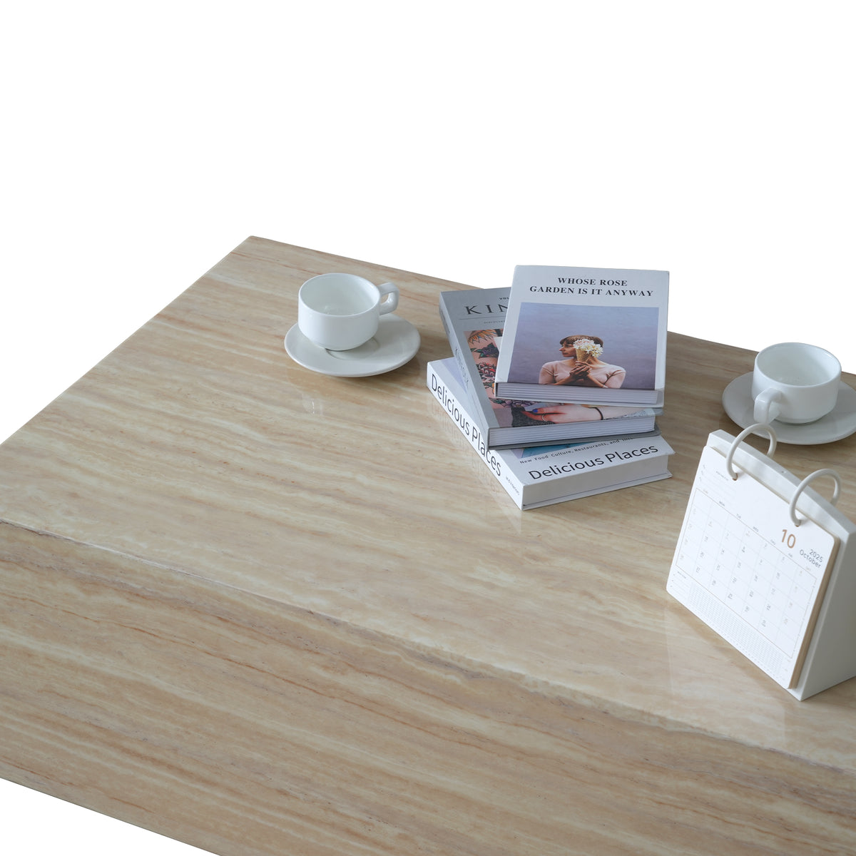 Modern Rectangular Sintered Stone Coffee Table