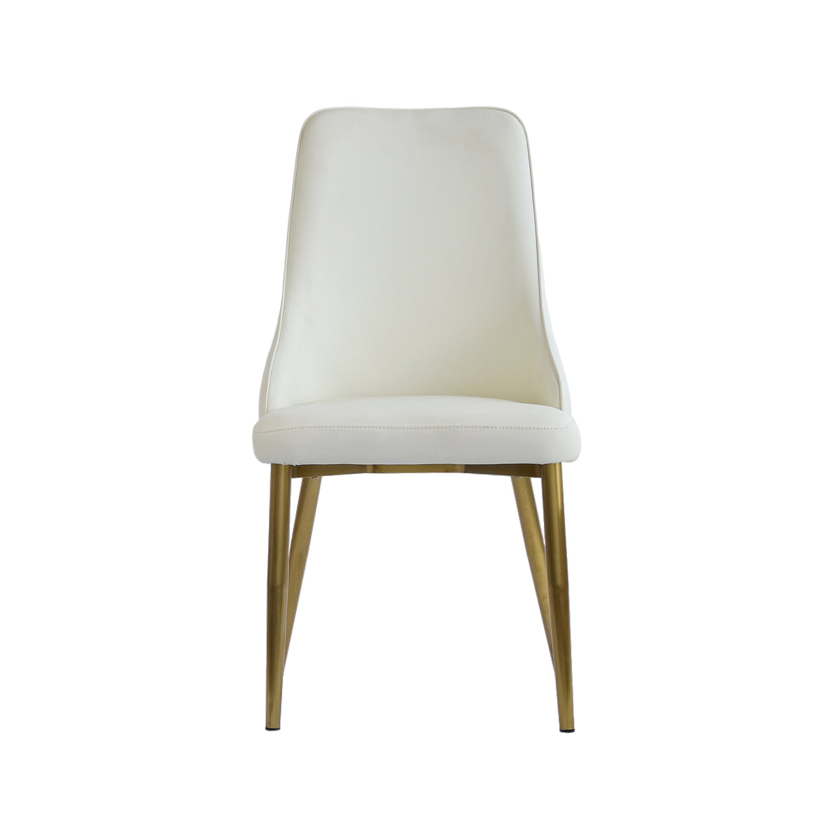 Light Luxury Leather Dining Chair Set of 2