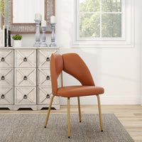 Light Luxury Design Aesthetics Dining Chairs Set of 2