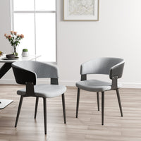 Modern Ergonomic Dining Chair Set of 2