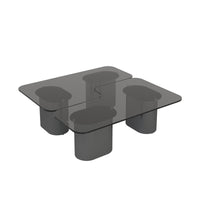 Modular Puzzle Coffee Table – 2 Top Options (Tempered Glass / Sintered Stone)