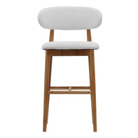 Modern Luxury Solid Wood Bar Stool