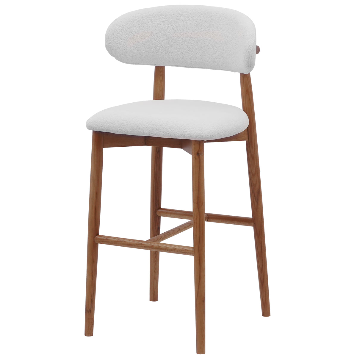 Modern Luxury Solid Wood Bar Stool