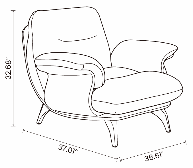 【LAS VEGAS MARKET EXHIBIT】Polka Dot Chenille Accent Chair, Two-Tone Curved Arm Upholstered Leisure Chair for Living Room