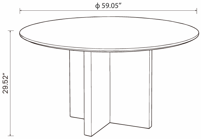 【LAS VEGAS MARKET EXHIBIT】Round Travertine Texture Sintered Stone Dining Table, Cross Slab Full Sintered Stone Base Minimalist Neutral Tone Dining Room Table