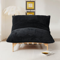 Leisure Lounge Chair – Corduroy Fabric, Solid Wood Frame for Living Room Corner/Bedroom Rest Area