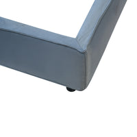 Velvet Modern Queen And King Size Bed (Removable & Washable Cover)