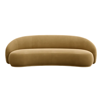 Modern Cashew-Shaped Sofa – Artistic Shape for Living Room & Leisure Area