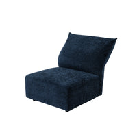 Modern Petal Modular Sectional Sofa – Chenille Fabric with Adjustable Backrests, L-Shaped Corner Couch