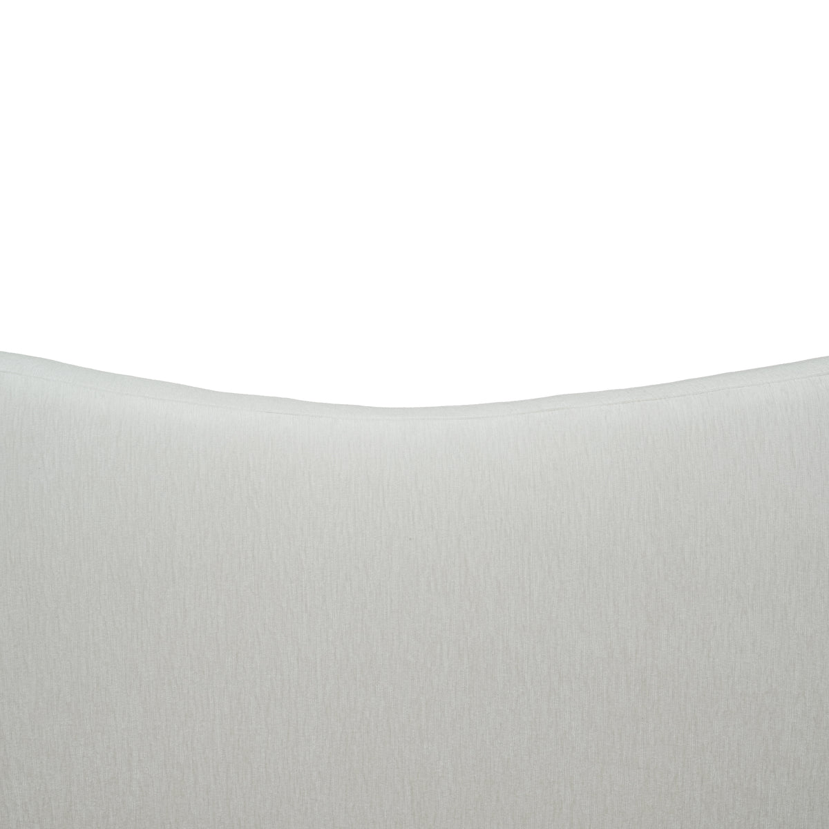 Wave-Shaped Upholstered Platform Bed – Queen & King Size Options