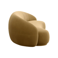 Modern Cashew-Shaped Sofa – Artistic Shape for Living Room & Leisure Area