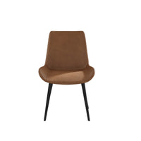 Modern Simple Luxury High-end Tea Restaurant Table Chair Italian Minimalist Leather Chair Nordic Backrest Chair