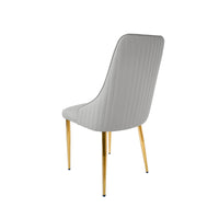 Light Luxury Leather Dining Chair Set of 2