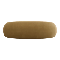 Modern Cashew-Shaped Sofa – Artistic Shape for Living Room & Leisure Area