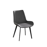 Modern Simple Luxury High-end Tea Restaurant Table Chair Italian Minimalist Leather Chair Nordic Backrest Chair