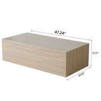 Modern Rectangular Sintered Stone Coffee Table