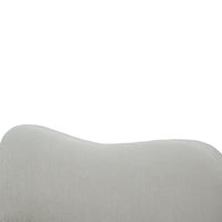 Wave-Shaped Upholstered Platform Bed – Queen & King Size Options