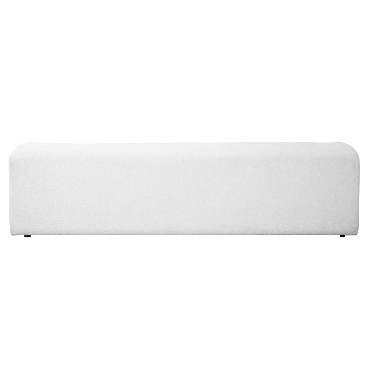 Modern Sherpa Wide Seat Sofa