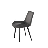 Modern Simple Luxury High-end Tea Restaurant Table Chair Italian Minimalist Leather Chair Nordic Backrest Chair