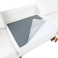 L-Shaped Linen-Look Sectional Sofa with Solid Wood Legs, Modular Chaise Couch for Living Room