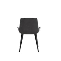 Modern Simple Luxury High-end Tea Restaurant Table Chair Italian Minimalist Leather Chair Nordic Backrest Chair