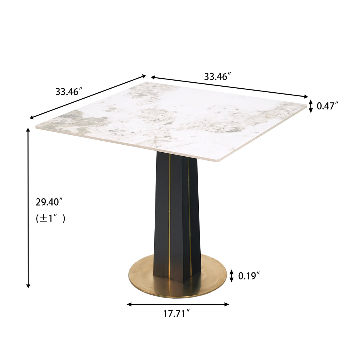 Light Luxury Conversation Table – Multi-Shape & Material Options + Color-Block Legs, Leisure Tea Table