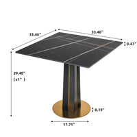 Light Luxury Conversation Table – Multi-Shape & Material Options + Color-Block Legs, Leisure Tea Table