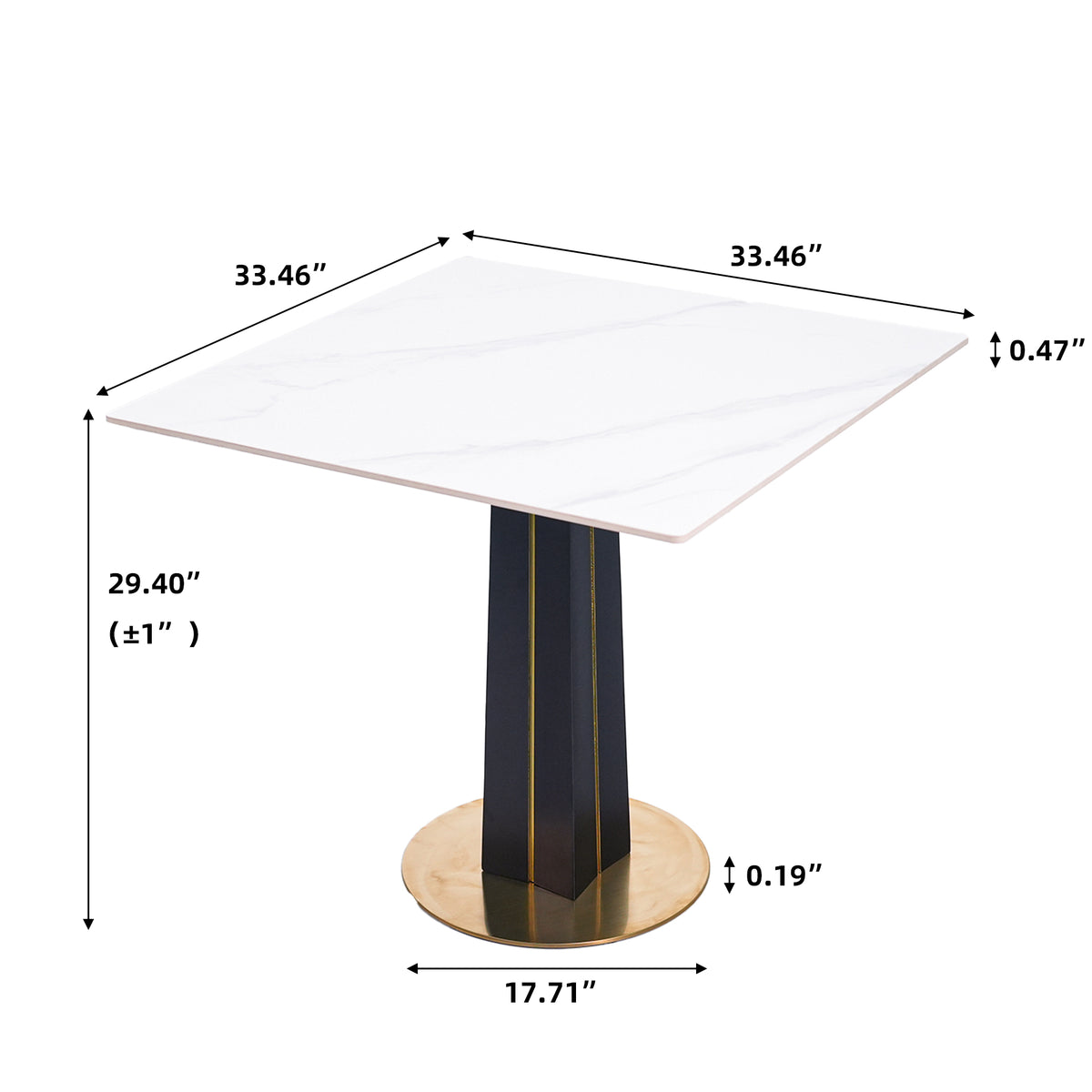 Light Luxury Conversation Table – Multi-Shape & Material Options + Color-Block Legs, Leisure Tea Table