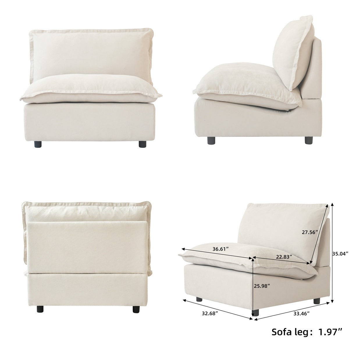 Solid Wood Frame L-Shaped Linen Sectional Sofa with Functional Recliner, Wireless Charging, Zero Gravity Recline & Seat Heating, 3 Color Options