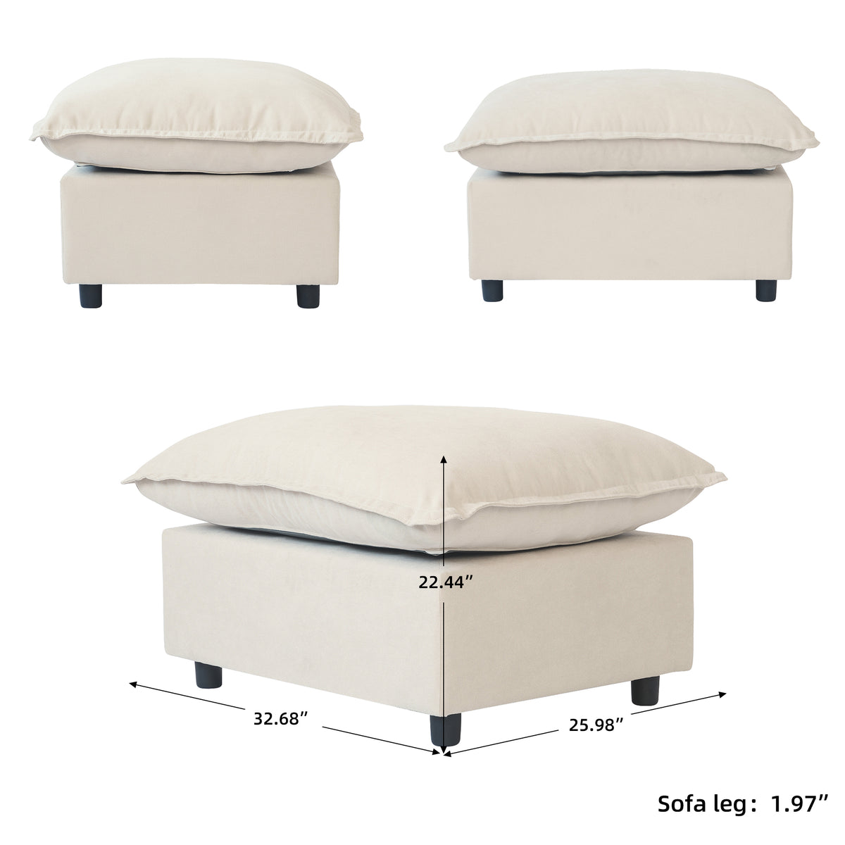 Solid Wood Frame L-Shaped Linen Sectional Sofa with Functional Recliner, Wireless Charging, Zero Gravity Recline & Seat Heating, 3 Color Options