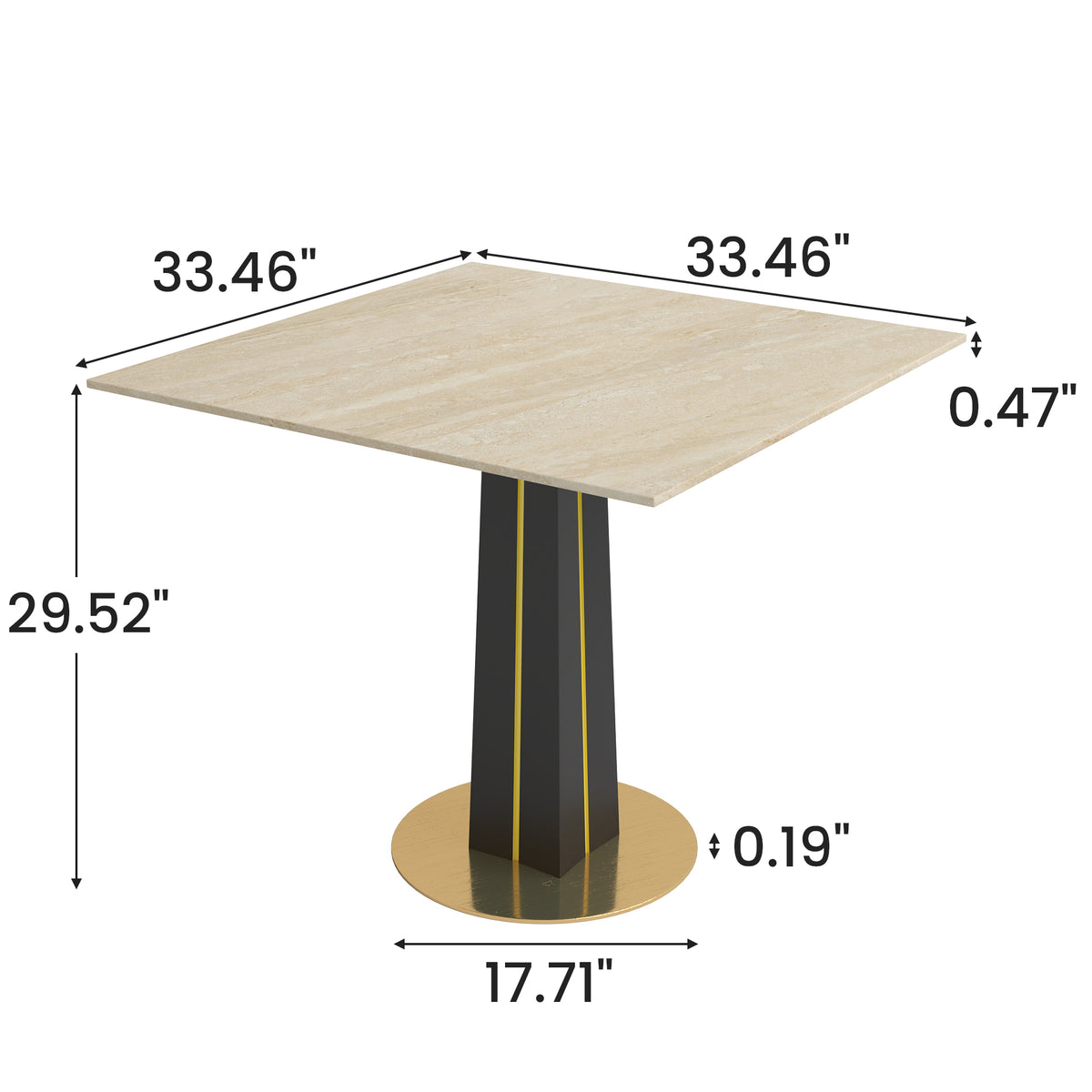 Light Luxury Conversation Table – Multi-Shape & Material Options + Color-Block Legs, Leisure Tea Table