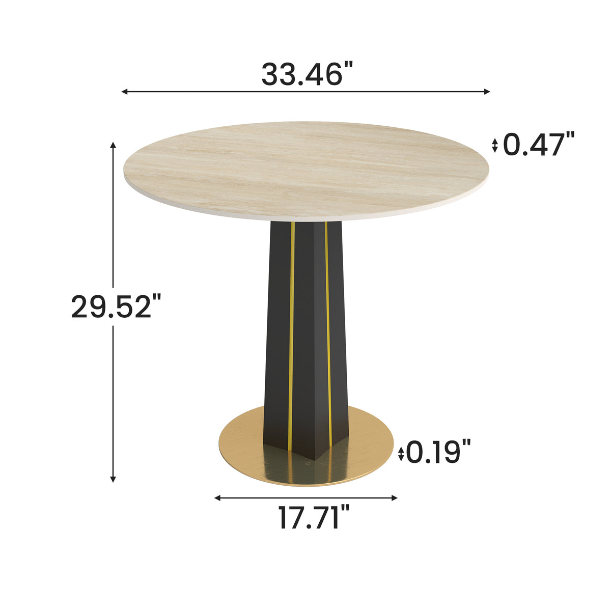 Light Luxury Conversation Table – Multi-Shape & Material Options + Color-Block Legs, Leisure Tea Table