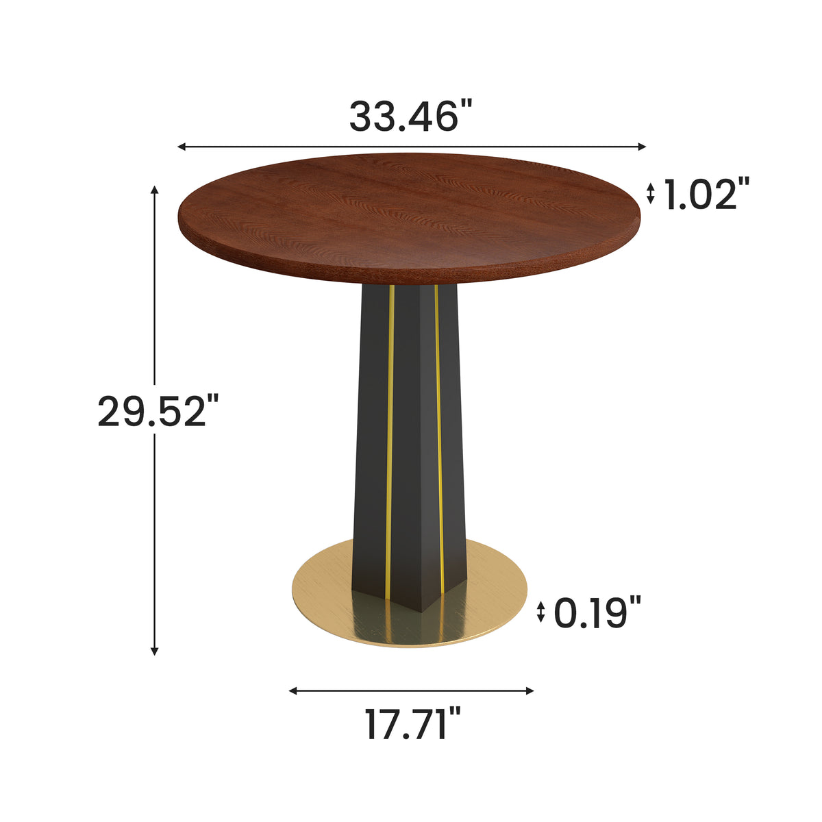 Light Luxury Conversation Table – Multi-Shape & Material Options + Color-Block Legs, Leisure Tea Table