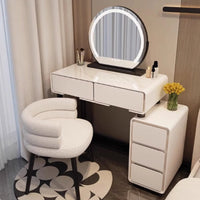 Luna Luxe Vanity Desk（Chairs, And Mirrors Are Not Included）
