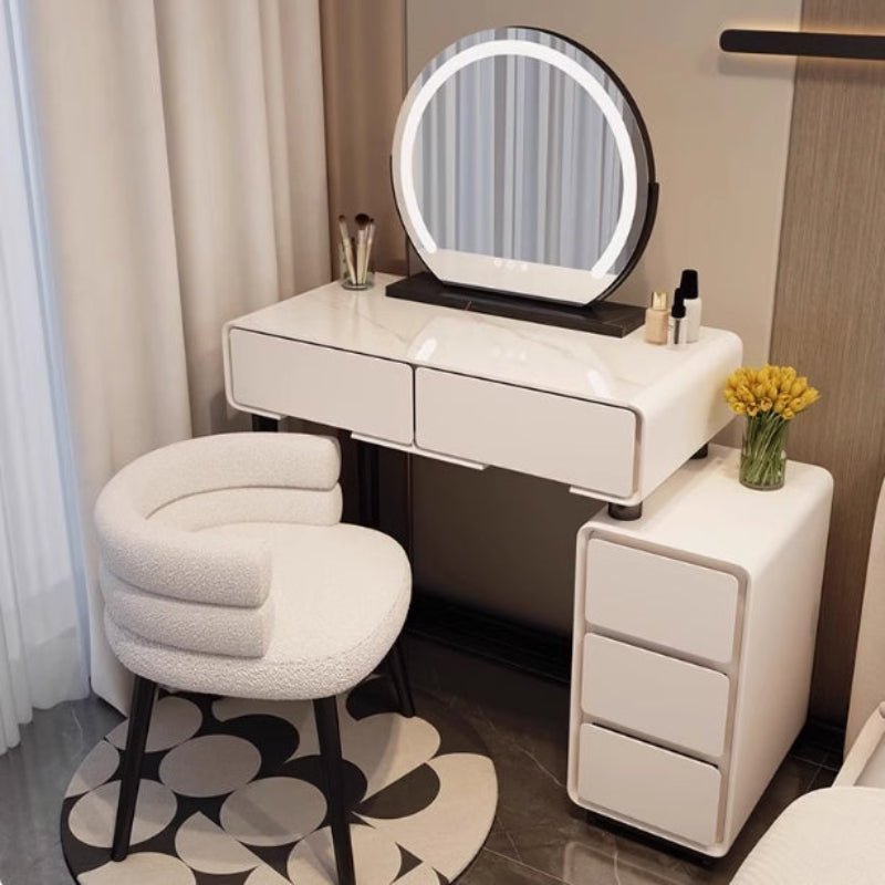 Luna Luxe Vanity Desk（Chairs, And Mirrors Are Not Included）