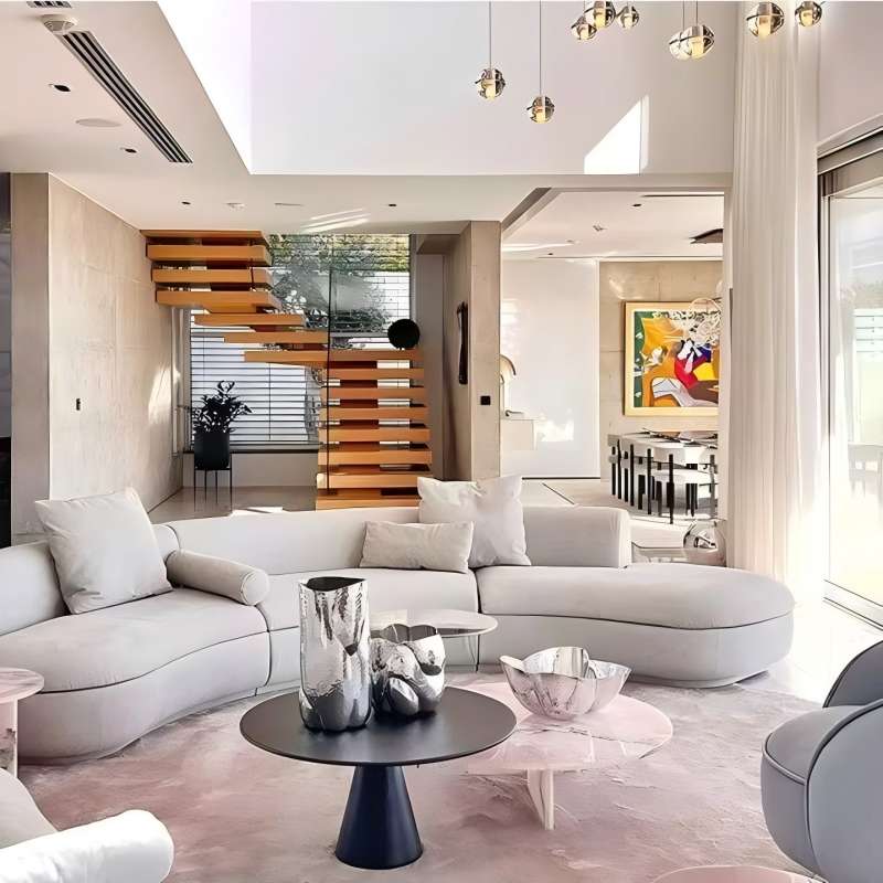 Piaf Luxe Curved Sofa #922/955