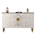 Soleil Royale Sideboard — Slate Top Entry Cabinet