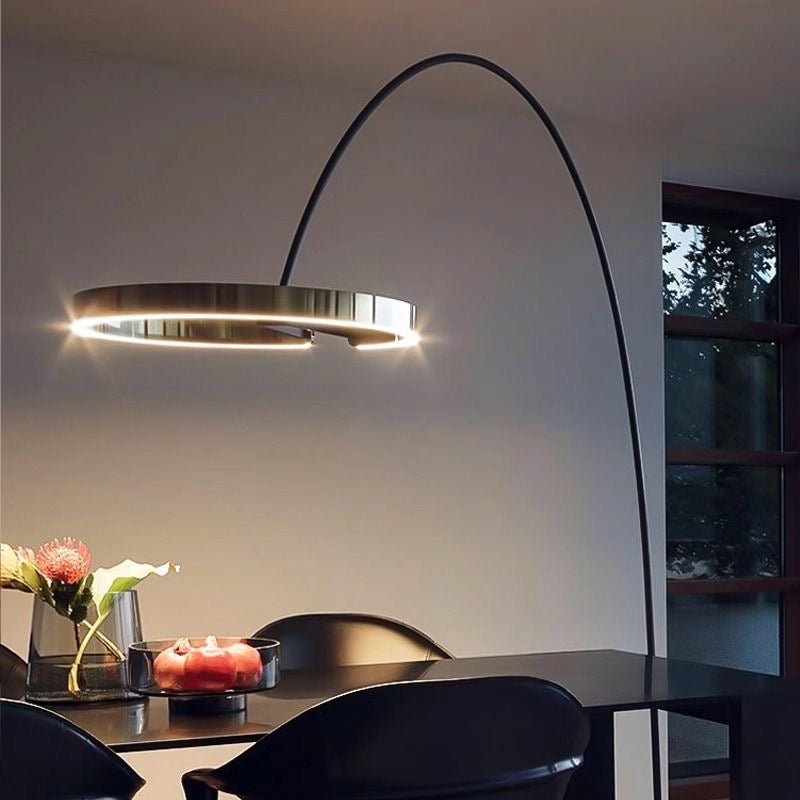 ArcHalo Floor Lamp — Modern Luxe Arched Lighting