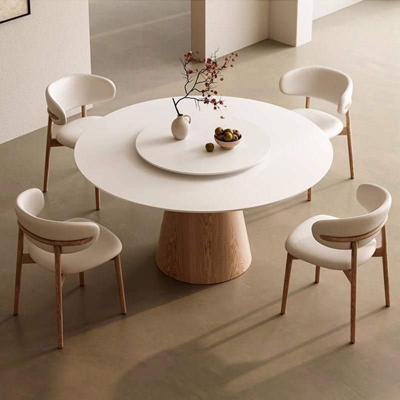 Solstice Oak Round Dining Table