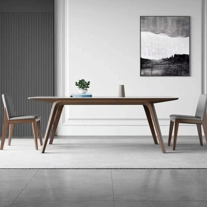 Nordic Edge Ash Wood Dining Table